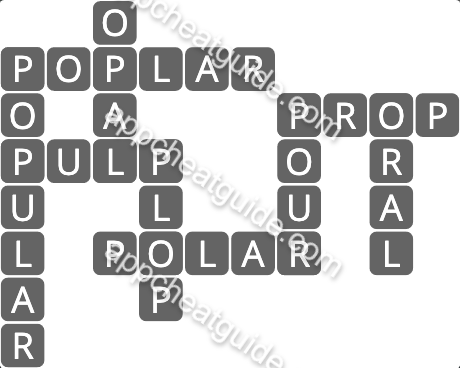 Wordscapes 6005 River 5  Master answer image answer