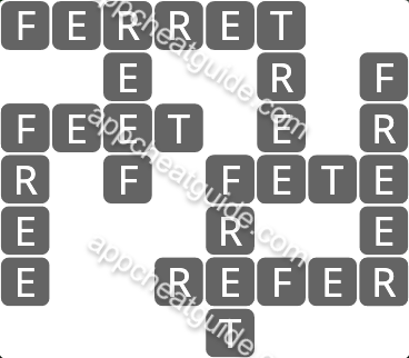 Wordscapes 6007 River 7  Master answer image answer