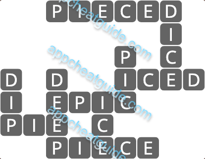 Wordscapes 6109 Spire 13 Master answer image answer