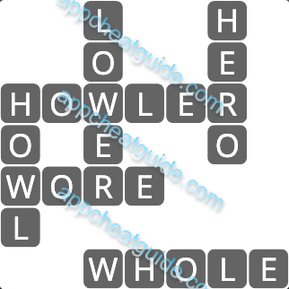 Wordscapes 6129 Frond 1 Master answer image answer