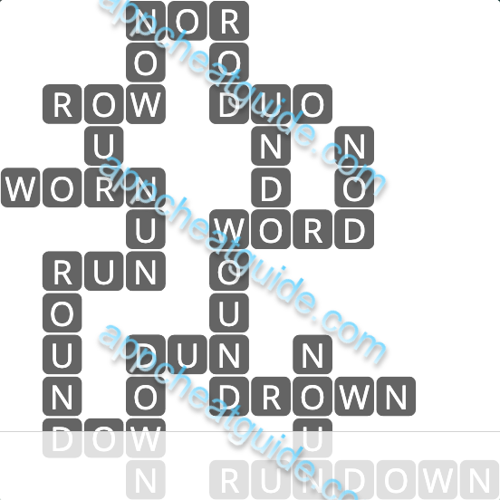 Wordscapes 6210 Rock 2 Master answer image answer