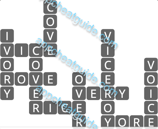 Wordscapes 6216 Rock 8 Master answer image answer