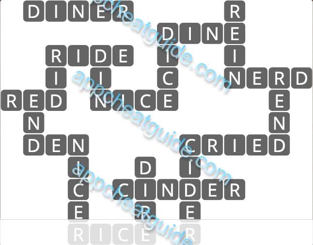 Wordscapes 6254 Bright 14 Master answer image answer
