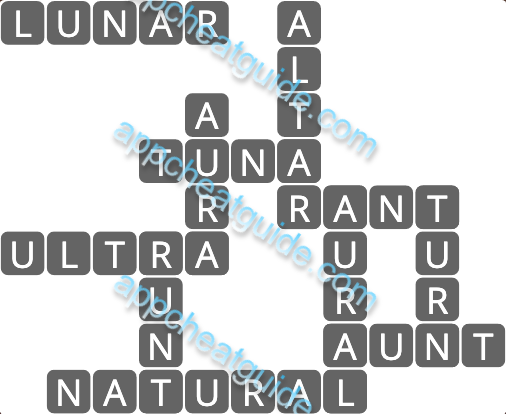 Wordscapes 6282 Flat 10 Master answer image answer