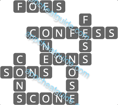 Wordscapes 6294 Brood 6 Master answer image answer