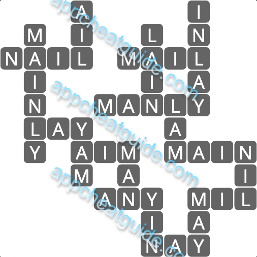 Wordscapes 6305 Calm 1 Master answer image answer