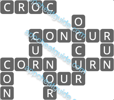 Wordscapes 6312 Calm 8 Master answer image answer