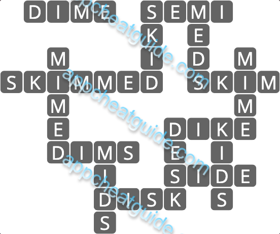 Wordscapes 6389 Shine 5 Master answer image answer