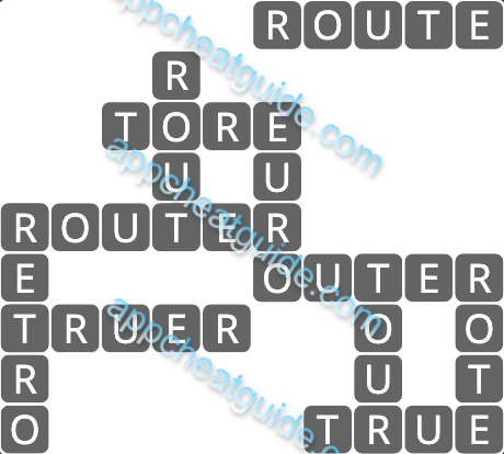 Wordscapes 6424 Cliff 8 Master answer image answer