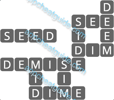 Wordscapes 6449 Sol 1 Master answer image answer