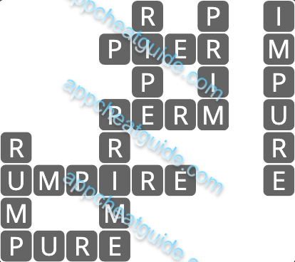 Wordscapes 6451 Sol 3 Master answer image answer