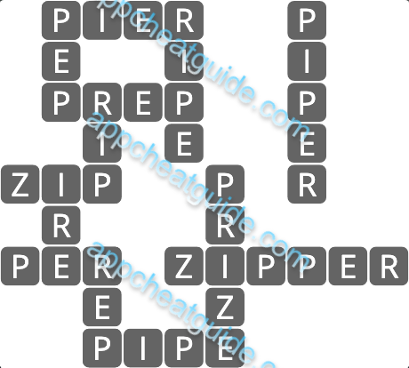 Wordscapes 6453 Sol 5 Master answer image answer