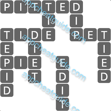 Wordscapes 6457 Sol 9 Master answer image answer