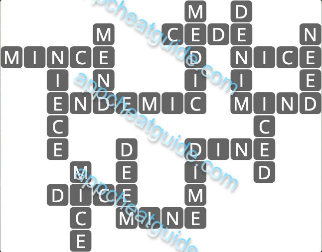 Wordscapes 6467 Green 3 Master answer image answer