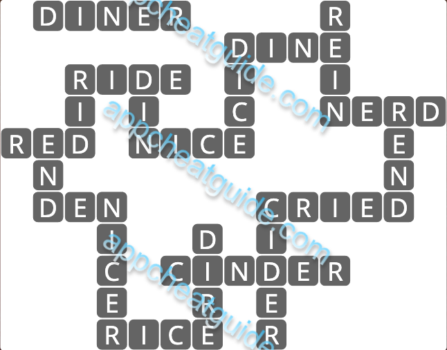 Wordscapes 6512 Arrive 16 Master answer image answer