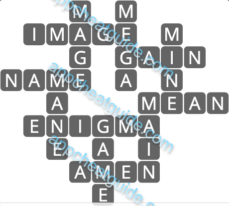 Wordscapes 6519 Valley 2 7 Master answer image answer