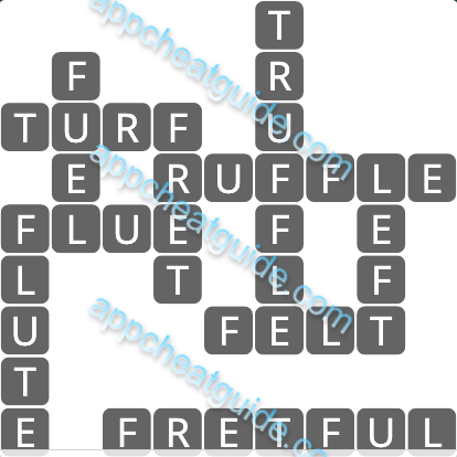 Wordscapes 6541 Leaf 13 Master answer image answer