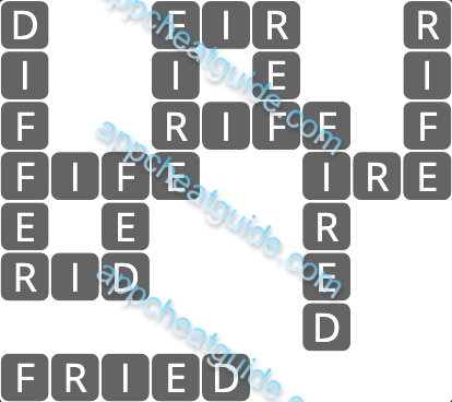 Wordscapes 6593 Mossy 1 Master answer image answer