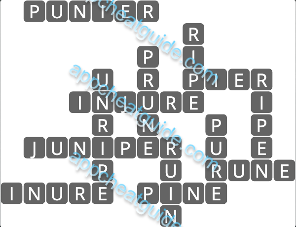 Wordscapes 6606 Mossy 14 Master answer image answer