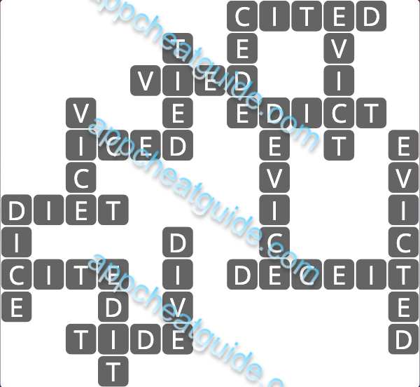 Wordscapes 6614 Curve 6 Master answer image answer