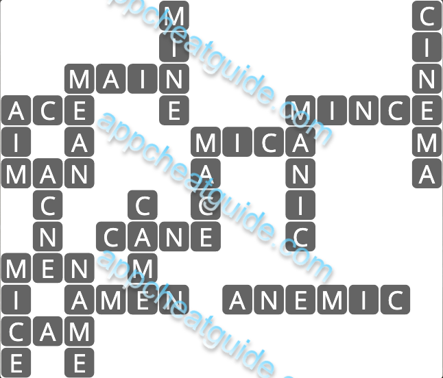 Wordscapes 6653 Pond 13 Master answer image answer