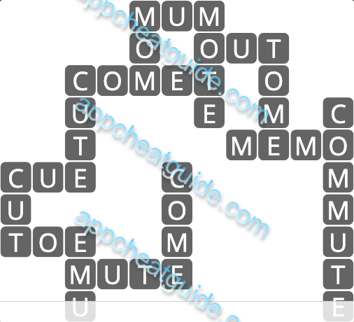 Wordscapes 6704 Watch 16 Master answer image answer