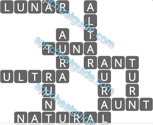 Wordscapes 6798 Toad 14 Master answer image answer