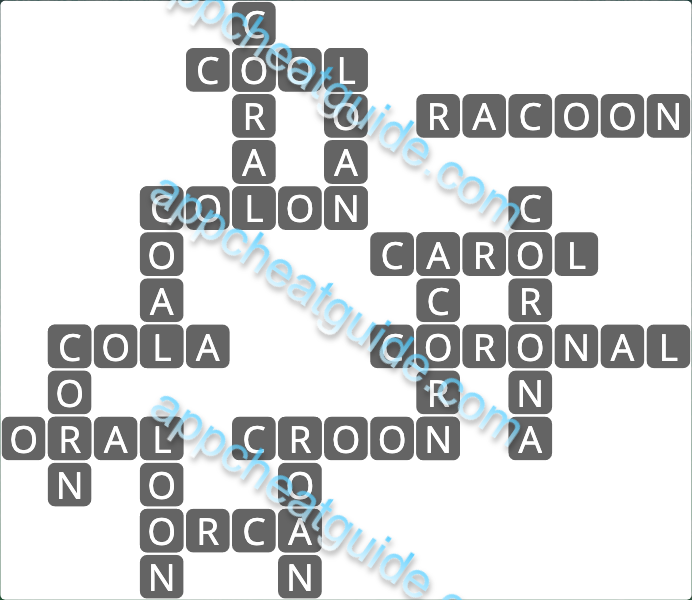 Wordscapes 6861 Fall 2 13 Master answer image answer
