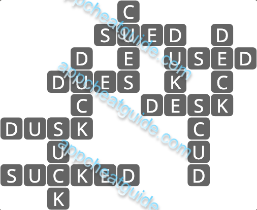 Wordscapes 6901 Snow 5 Master answer image answer