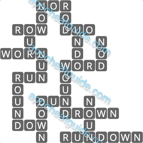 Wordscapes 6984 Thick 8 Master answer image answer