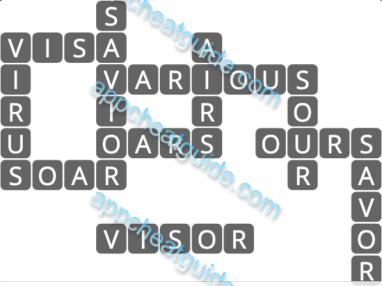 Wordscapes 7006 Blue 14 Master answer image answer