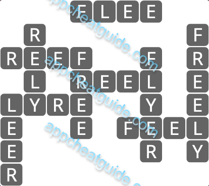 Wordscapes 7022 Above 14 Master answer image answer