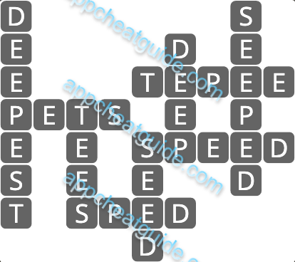 Wordscapes 7048 Azure 8 Master answer image answer