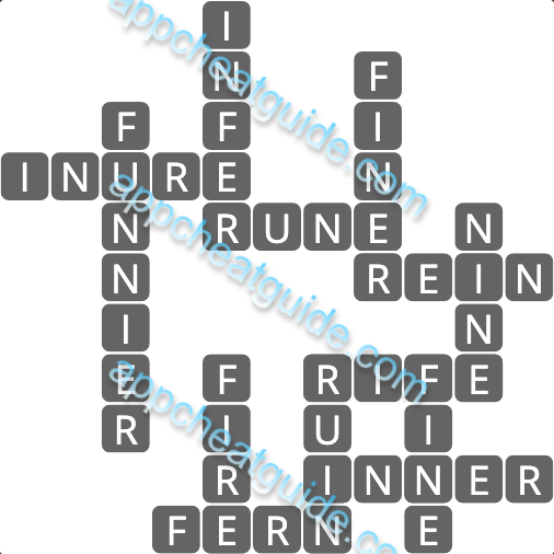 Wordscapes 7106 Fir 2 Master answer image answer