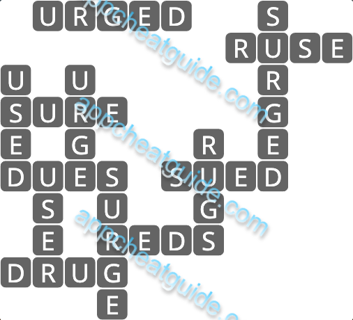 Wordscapes 7137 Palm 1 Master answer image answer