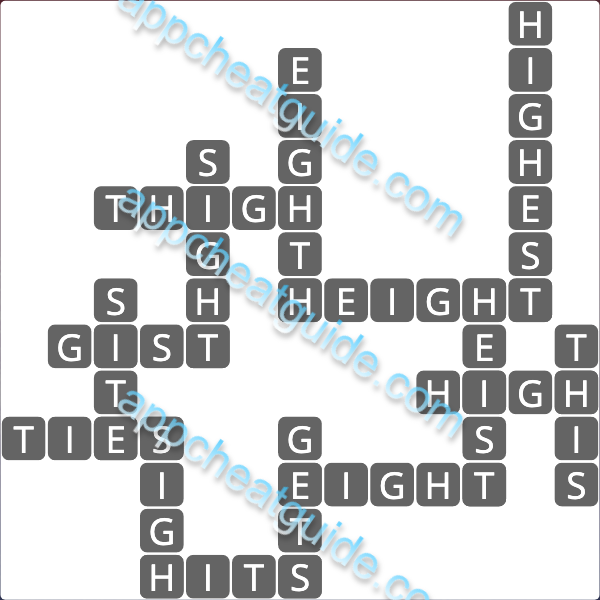 Wordscapes 7157 Light 5 Master answer image answer