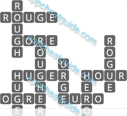 Wordscapes 7195 Rock 2 11 Master answer image answer