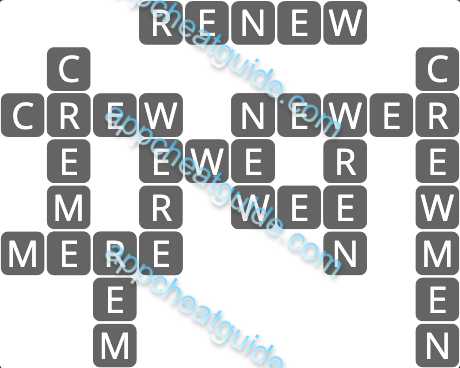 Wordscapes 7302 Solis 6 Master answer image answer