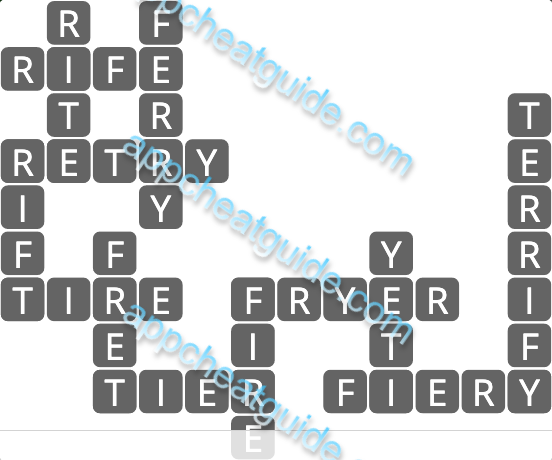 Wordscapes 7329 Arrive 2 1 Master answer image answer