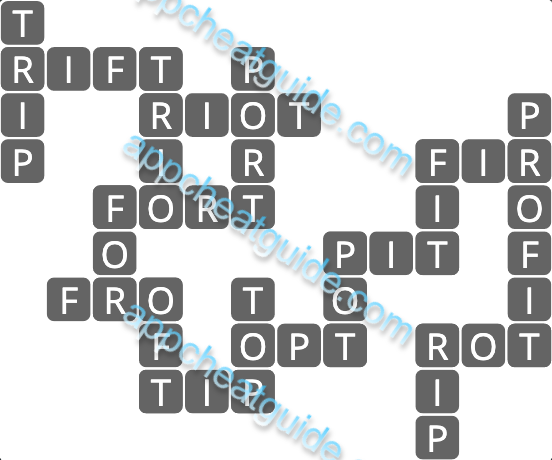 Wordscapes 7413 Freeze 5 Master answer image answer