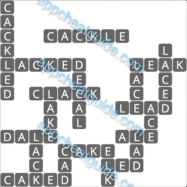 Wordscapes 7450 Slope 10 Master answer image answer