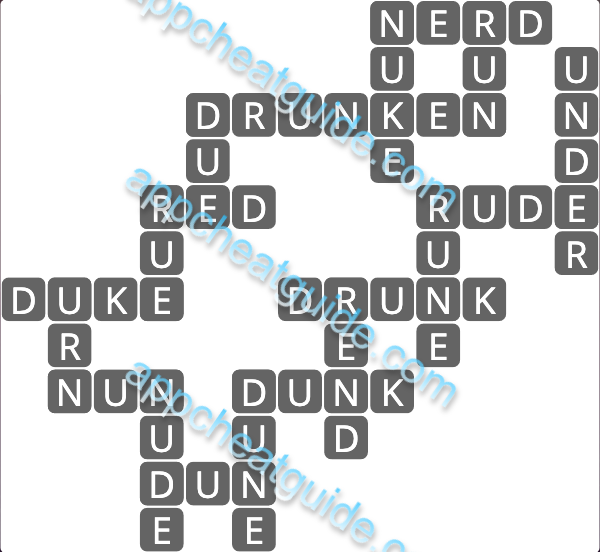 Wordscapes 7493 Vivid 5 Master answer image answer