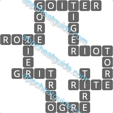 Wordscapes 7540 Fresh 4 Master answer image answer