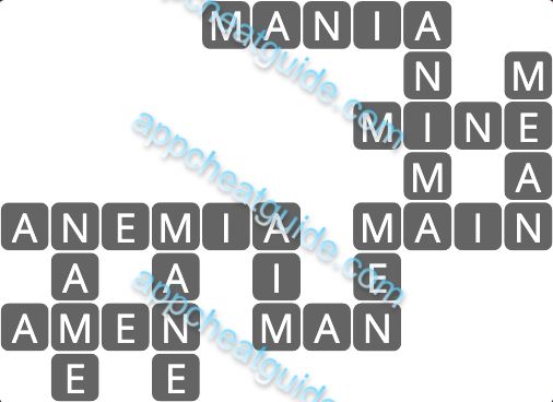 Wordscapes 7542 Fresh 6 Master answer image answer