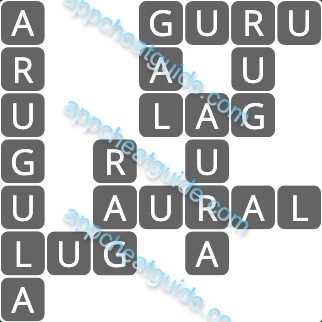 Wordscapes 7553 Strato 1 Master answer image answer
