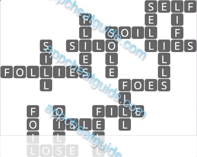 Wordscapes 7574 White 6 Master answer image answer