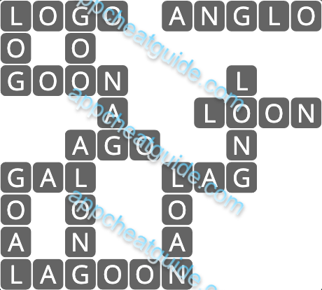 Wordscapes 7619 Red 3 Master answer image answer