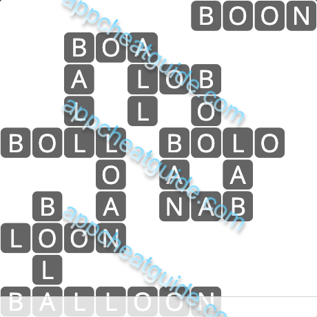 Wordscapes 7675 Crest 11 Master answer image answer