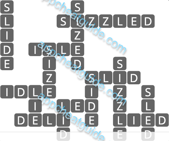 Wordscapes 7676 Crest 12 Master answer image answer