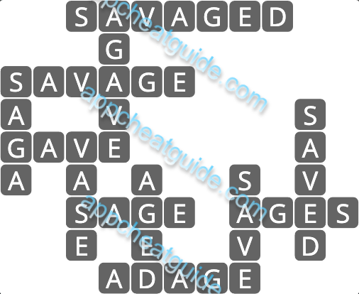 Wordscapes 7679 Crest 15 Master answer image answer